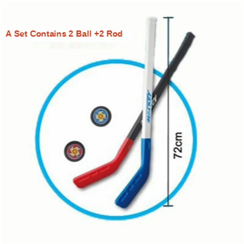 Kids Outdoor Hockey Sticks - A Set Children Toy Pulley Ice