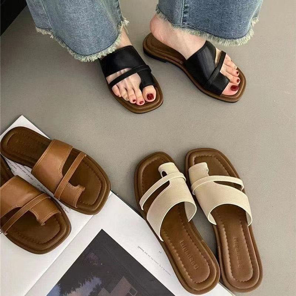Kids Outdoor Water - Flat Sandal Summer Solid-Color Flat Sandals