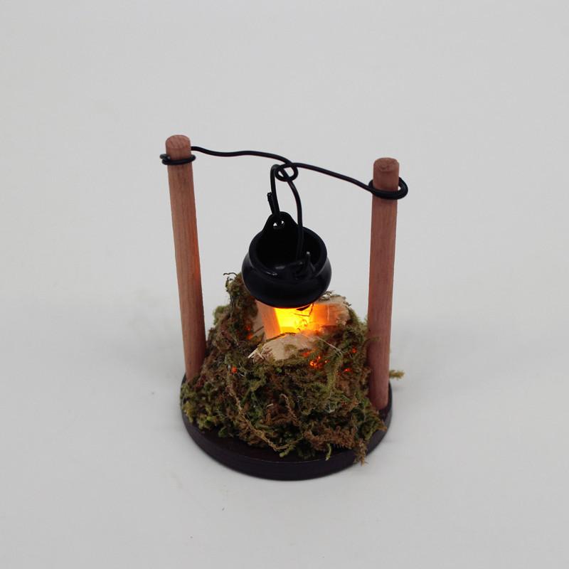 Kids Outdoor Doll House - DIY Dollhouse Toy Miniature Outdoor Garden