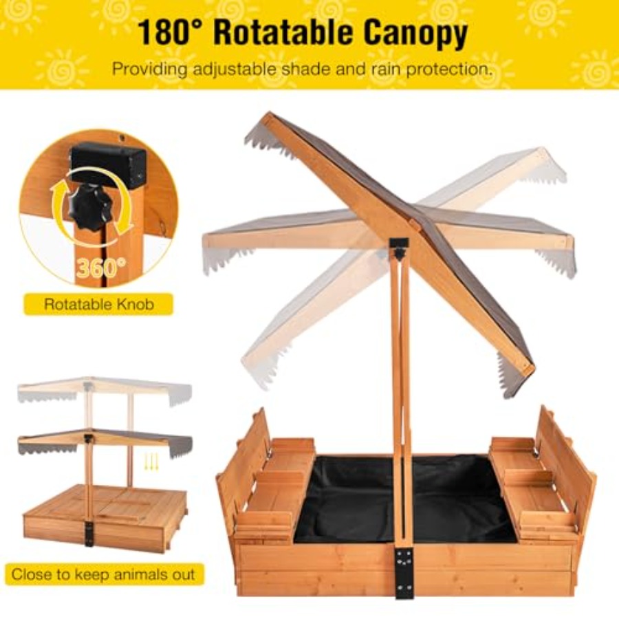 Outdoor sand table for kids ag - Kids Outdoor Bench Table 评论和价格