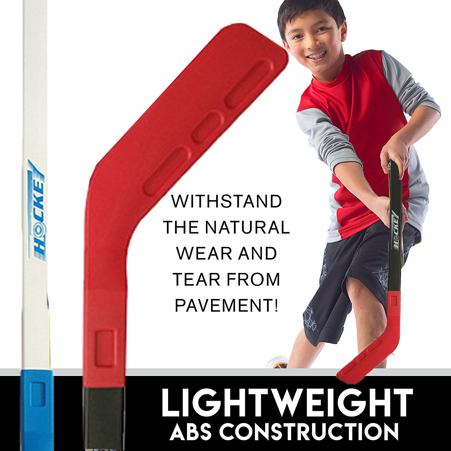 A Set Plastic Hockey Stick 72C - Kids Outdoor Hockey Sticks 评论和价格