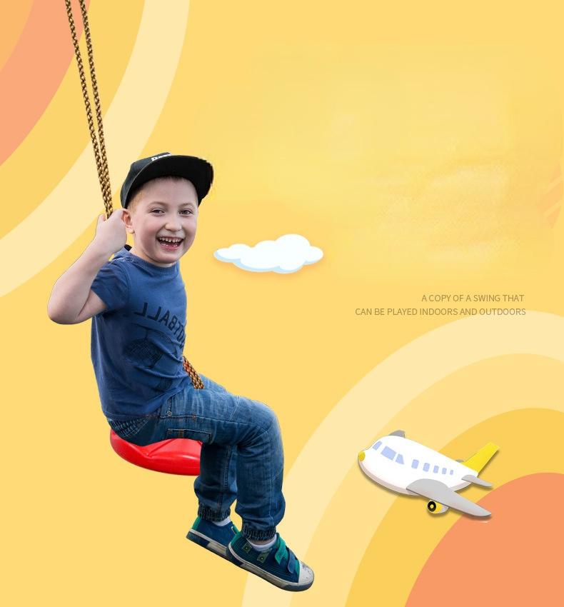 Children's Disc Swing Kid Indo - Kids Outdoor Swing And Slide 评论和价格