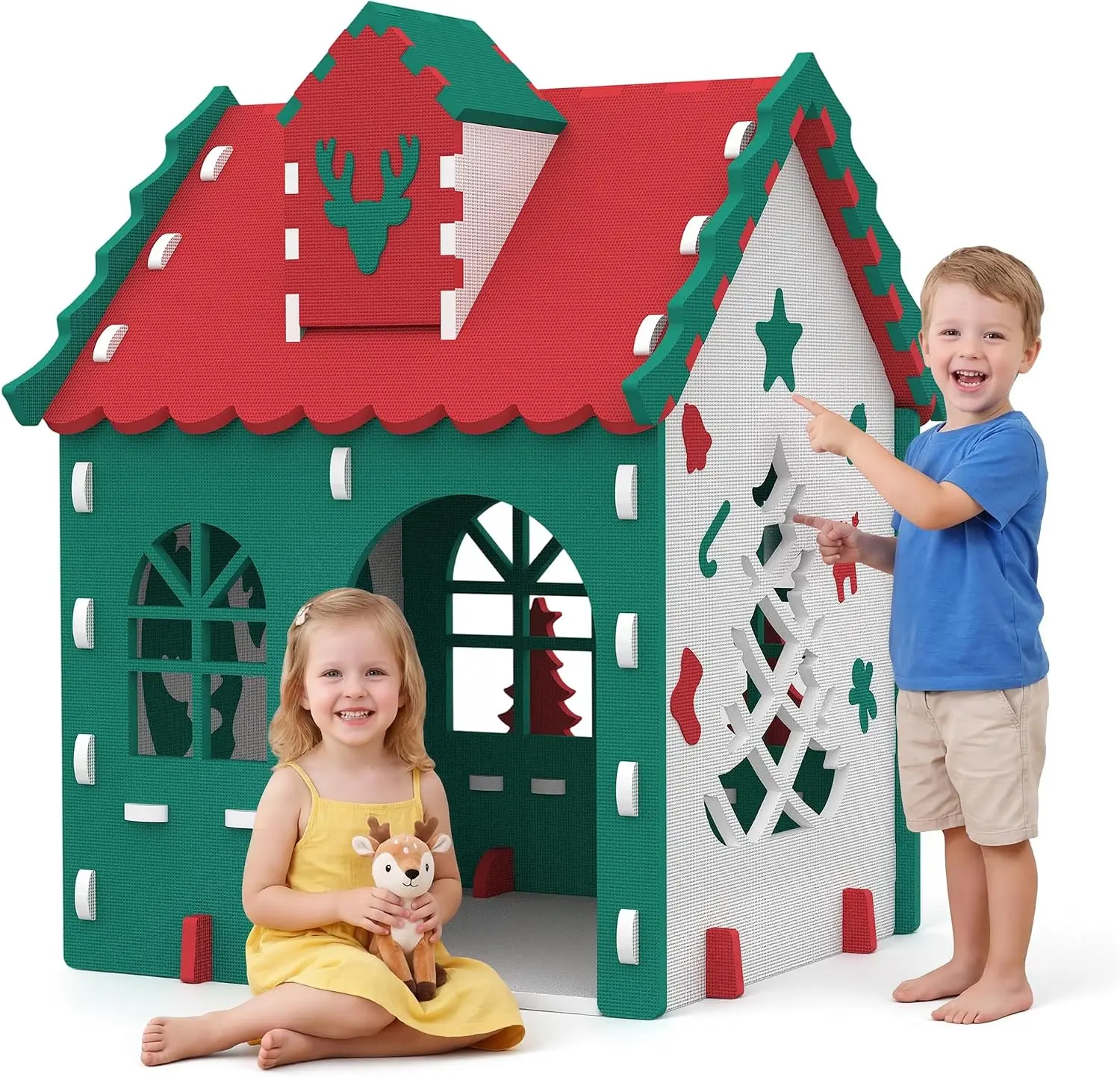 Kids Playhouse Kitchen Theme,  - Kids Outdoor House With Kitchen 评论和价格