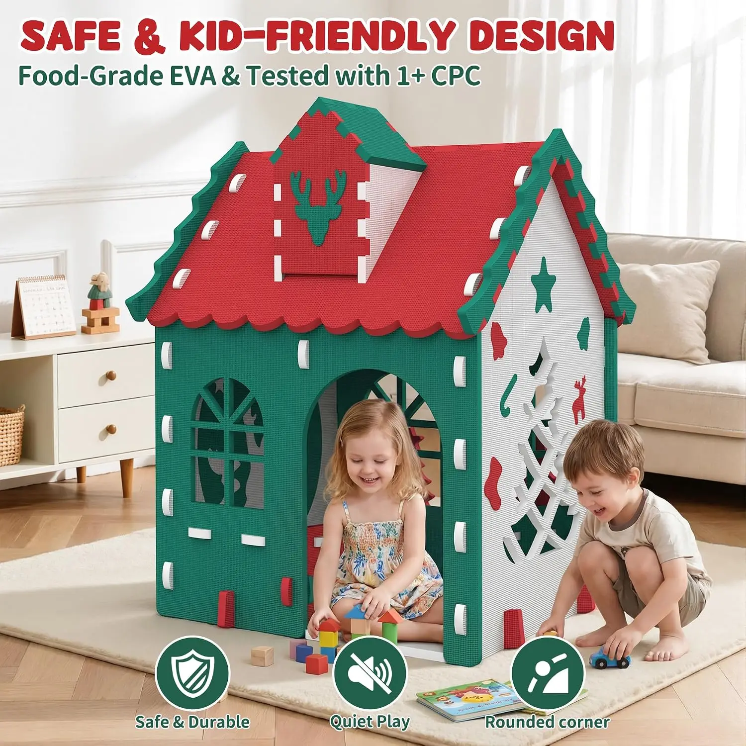Kids Playhouse Kitchen Theme,  - Kids Outdoor House With Kitchen 评论和价格