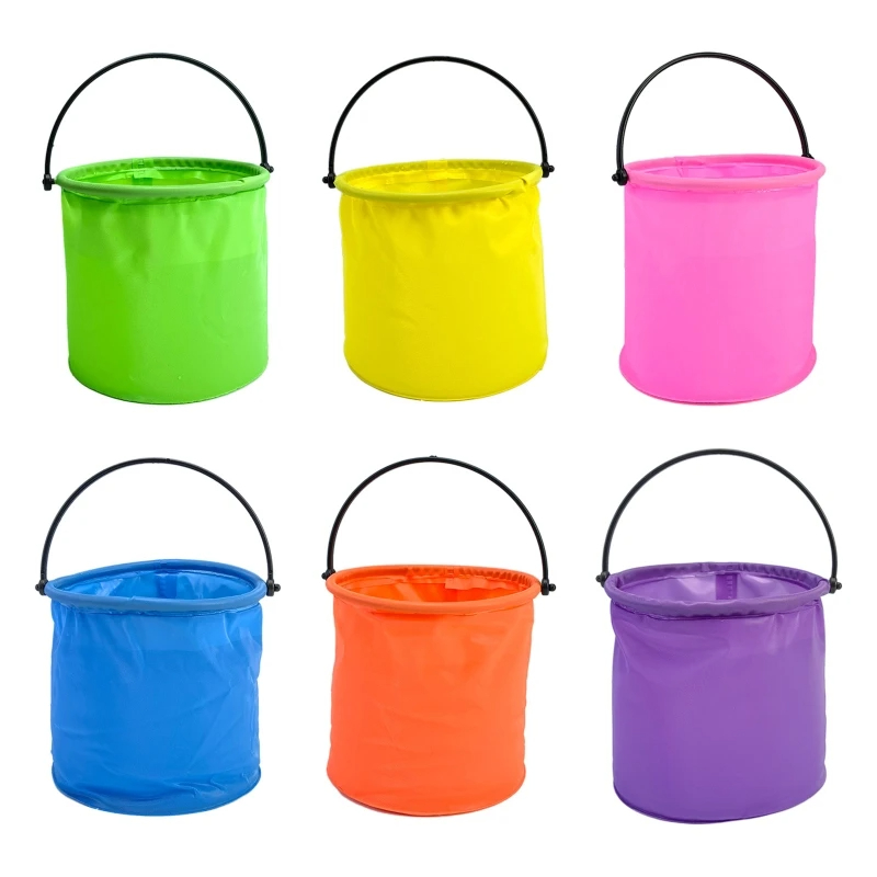 Beach Sand Play Bucket Toy Fol - Kids Outdoor Nature Play 评论和价格