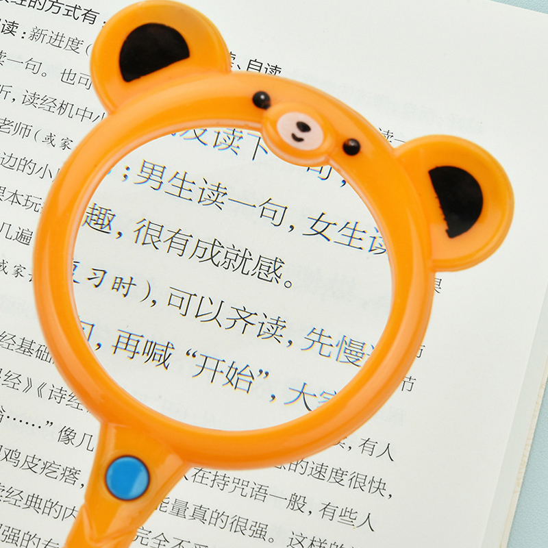 Cartoon Cute Hand Lens Magnifi - Kids Outdoor Nature Toys 评论和价格