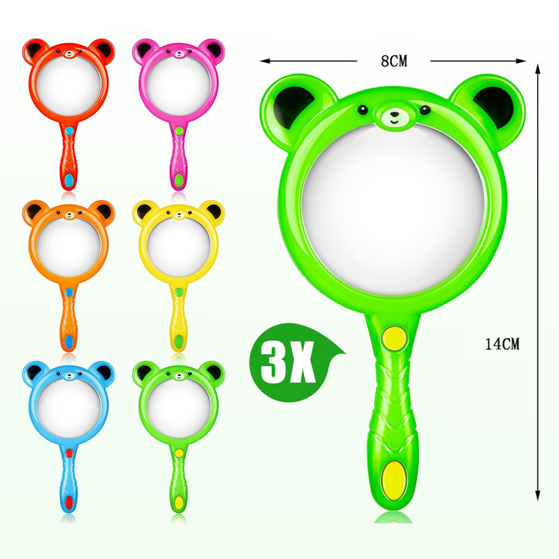 Cartoon Cute Hand Lens Magnifi - Kids Outdoor Nature Toys 评论和价格