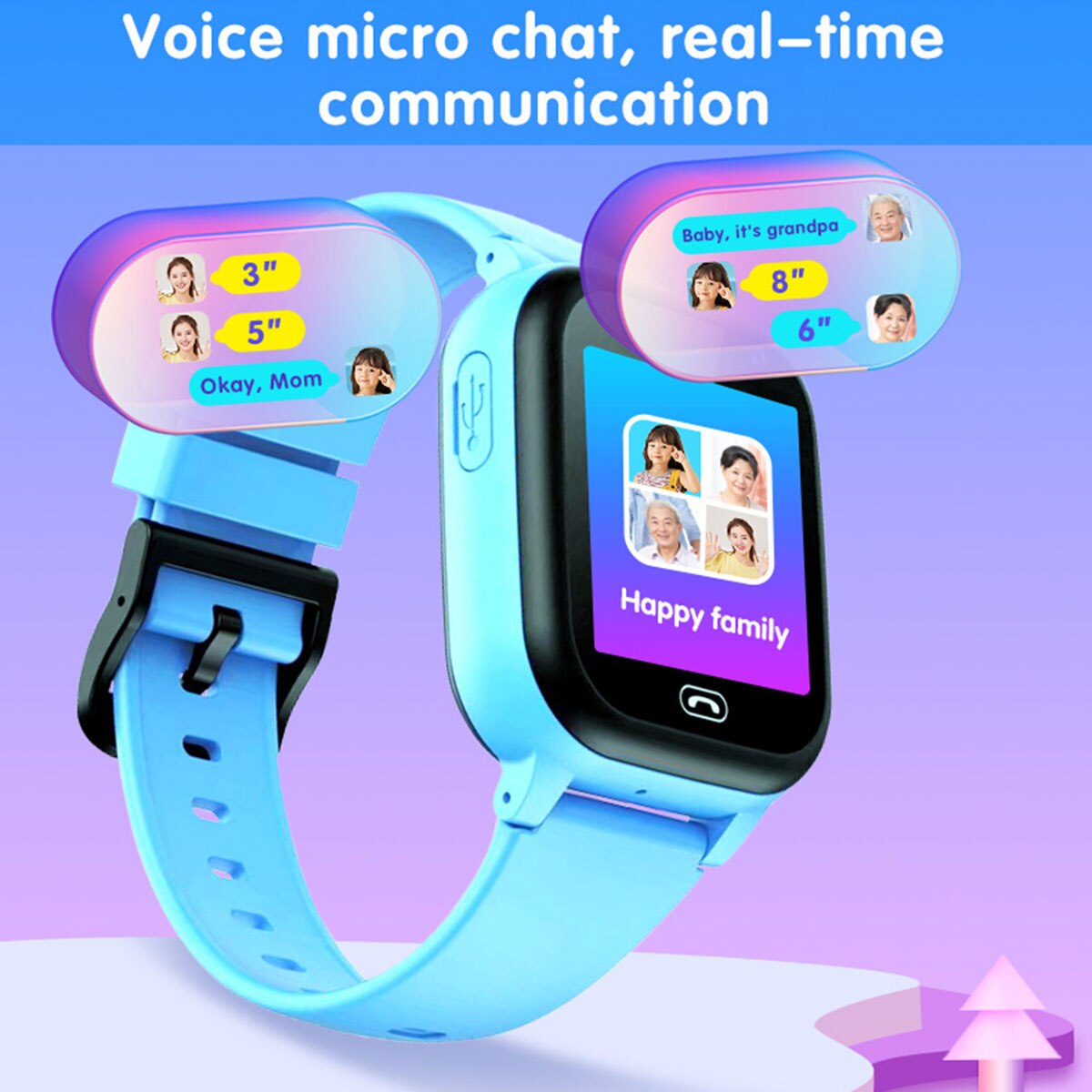Kids Smart Watch SOS Call Outd - Kids Outdoor Music 评论和价格
