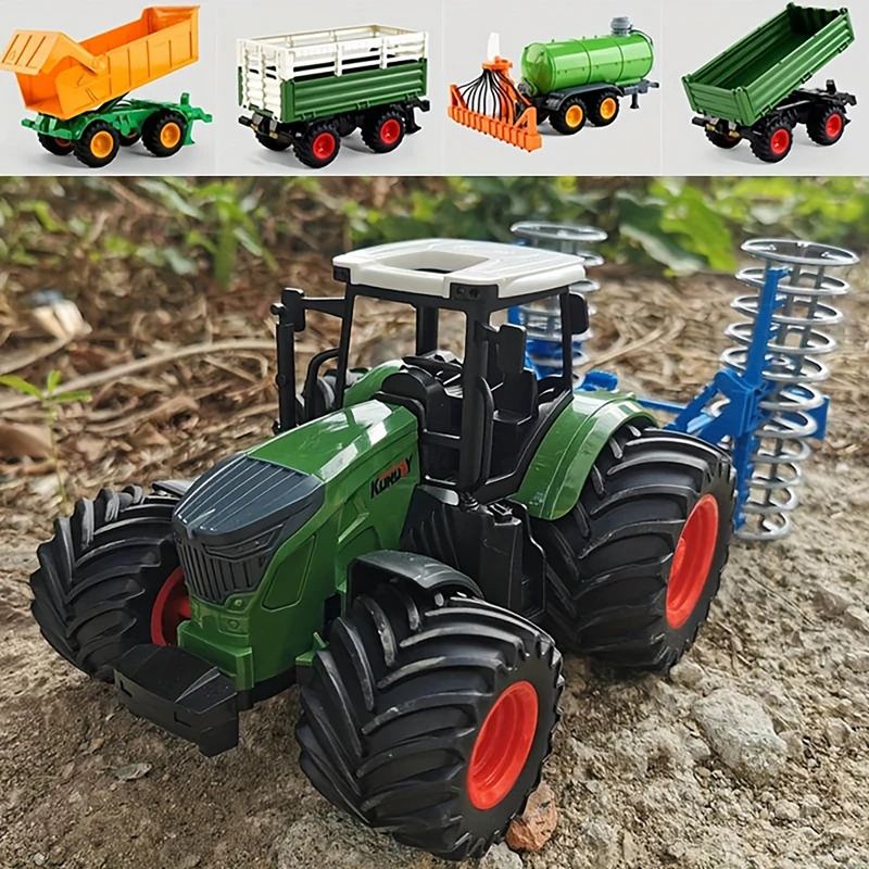 1:24 Inertial Farm Tractor wit - Kids Outdoor Fun 评论和价格