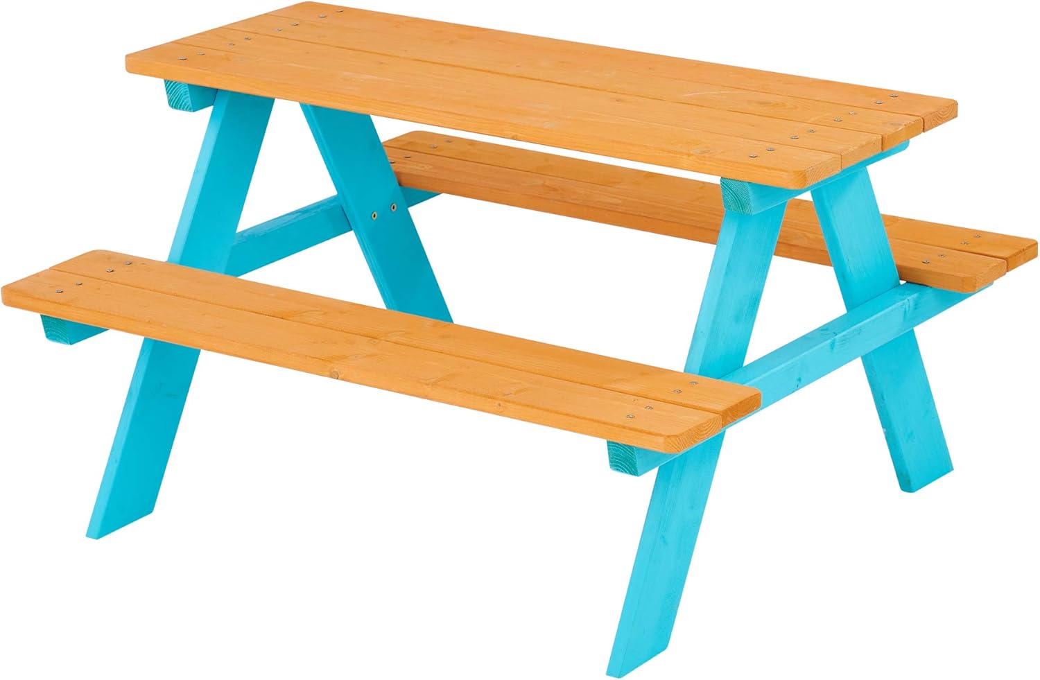 Z-CREAT Kids Wooden Outdoor Pi - Kids Outdoor Bench Table 评论和价格