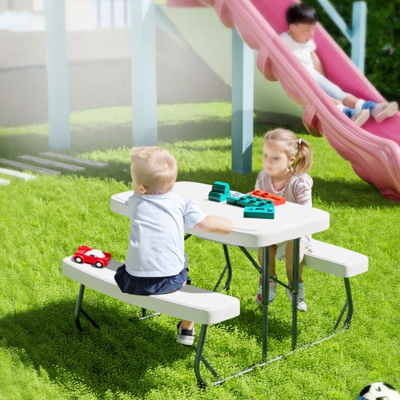 *Outdoor Kids Children's Backy - Kids Outdoor Bench Table 评论和价格