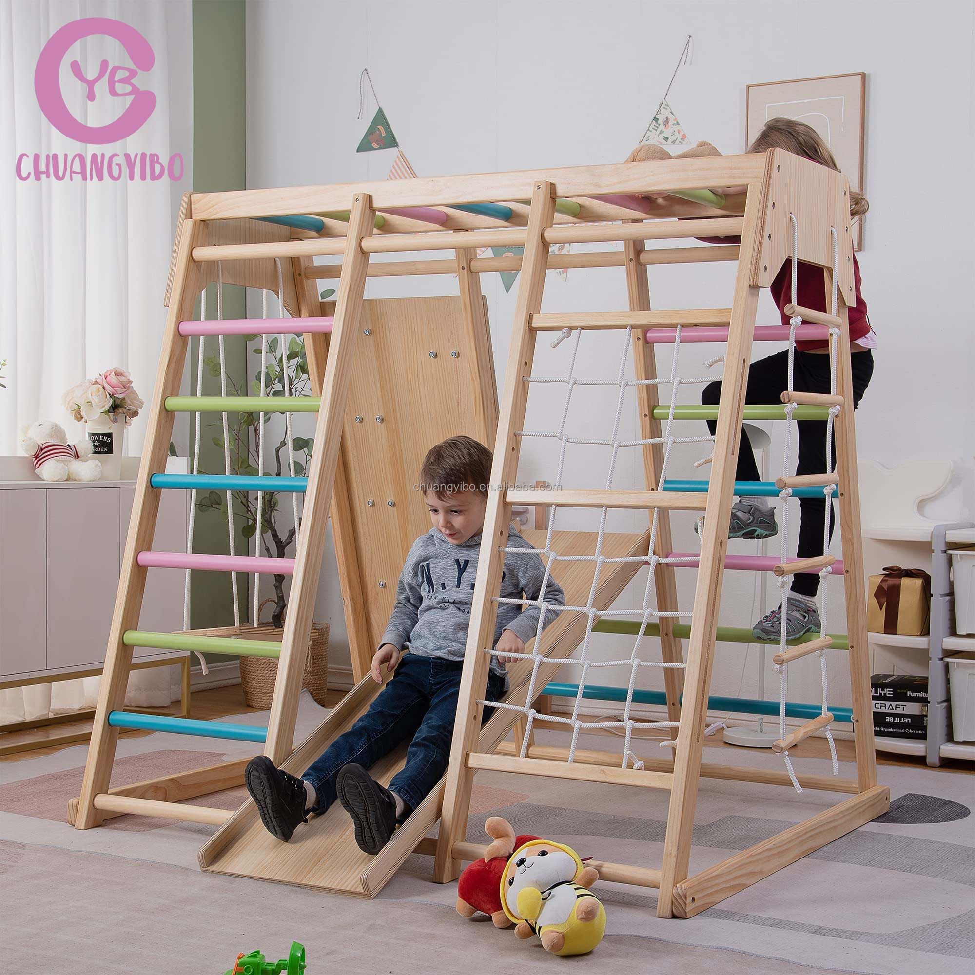 Climbing Walls Amusement Park  - Kids Outdoor Swing And Slide 评论和价格