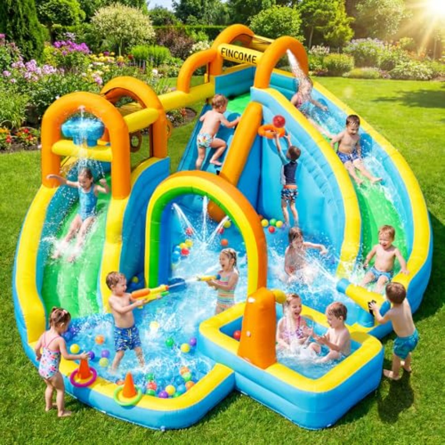 Backyard outdoor inflatable wa - Kids Outdoor Water 评论和价格