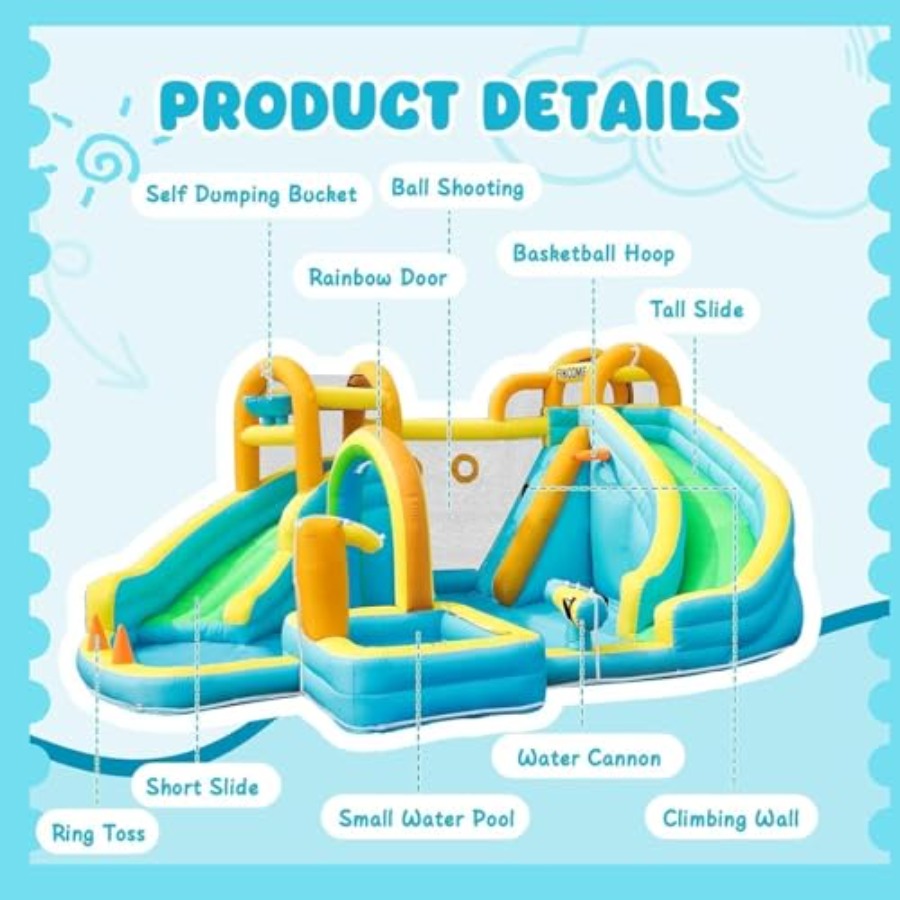 Backyard outdoor inflatable wa - Kids Outdoor Water 评论和价格