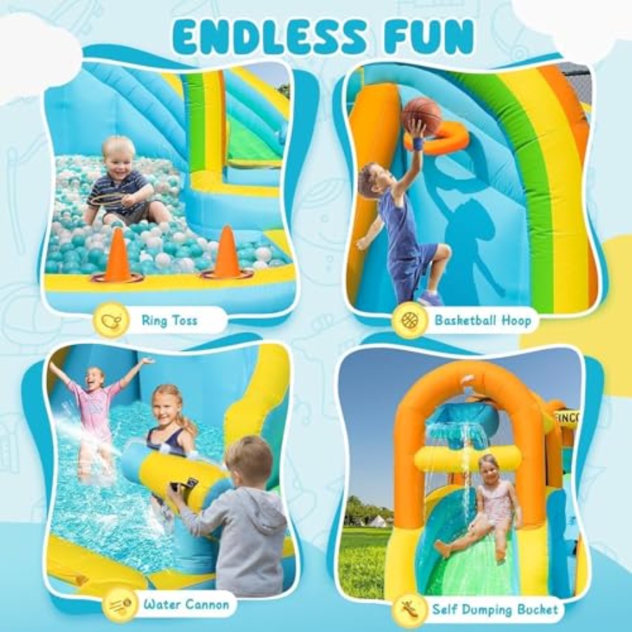 Backyard outdoor inflatable wa - Kids Outdoor Water 评论和价格