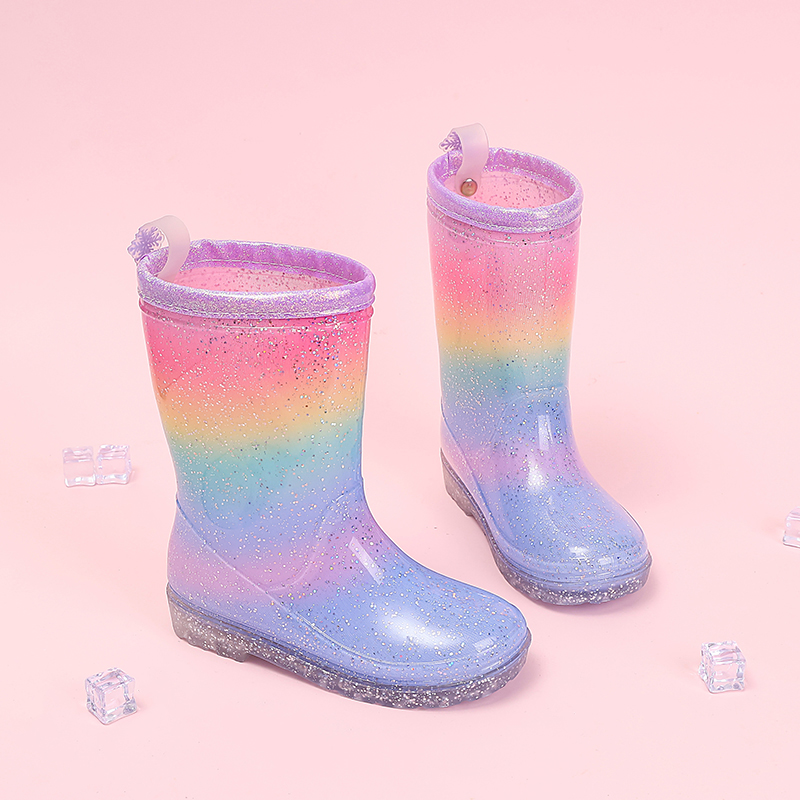 Four Seasons Cute Girls Rain B - Kids Outdoor Boots 评论和价格