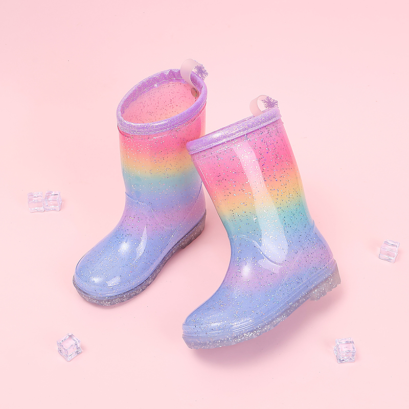 Four Seasons Cute Girls Rain B - Kids Outdoor Boots 评论和价格