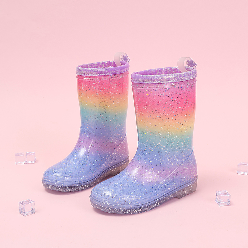 Four Seasons Cute Girls Rain B - Kids Outdoor Boots 评论和价格