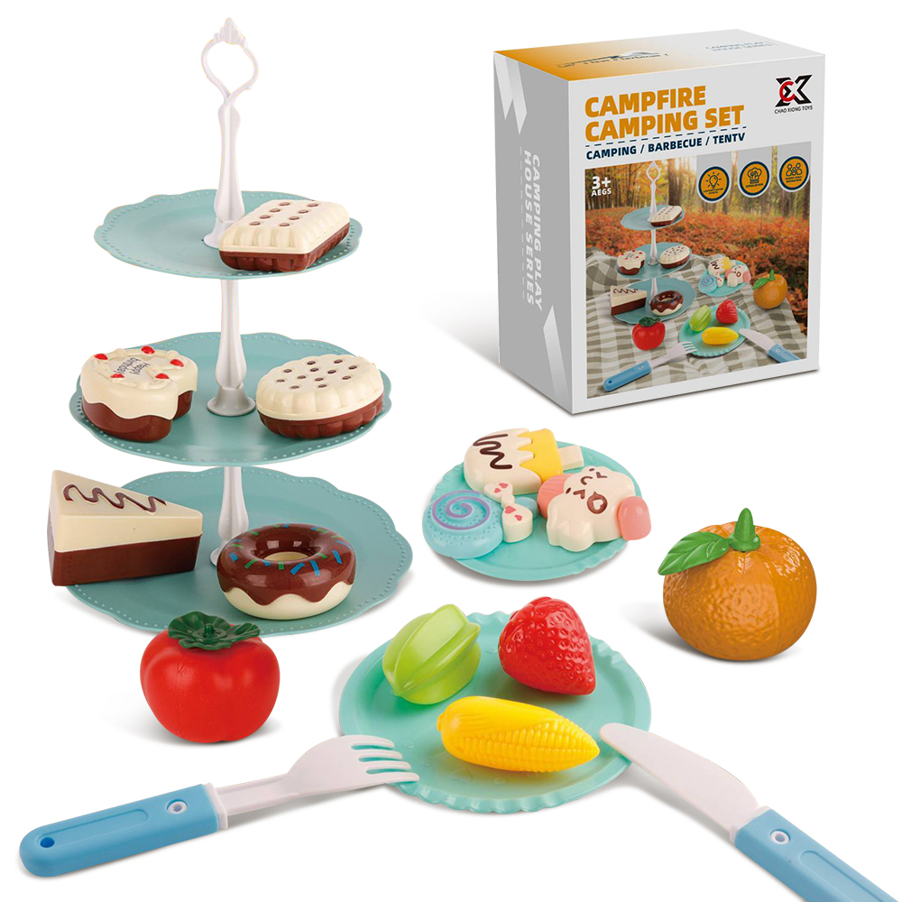 Picnic Playset,Play Food Sets  - Kids Outdoor House With Kitchen 评论和价格
