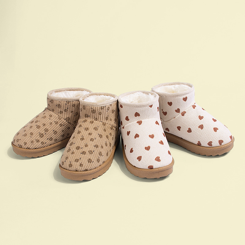 Girls' Winter Warm Short Boots - Kids Outdoor Boots 评论和价格