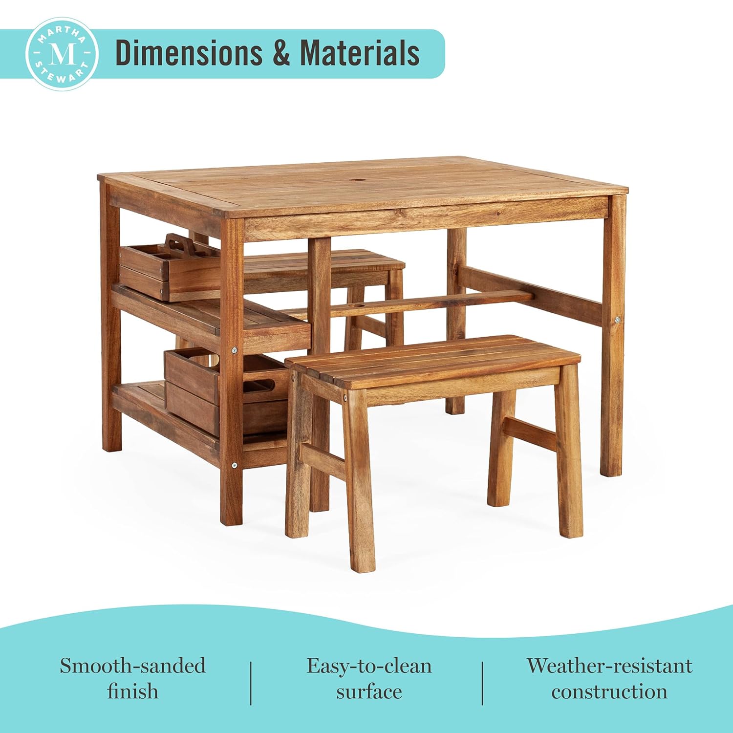 Kids Outdoor Craft Table and 2 - Kids Outdoor Bench Table 评论和价格