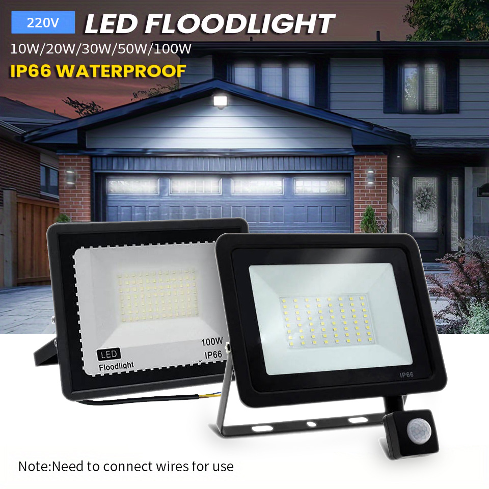 LED Floodlight PIR Motion Sens - Balance Beam Outdoor 评论和价格