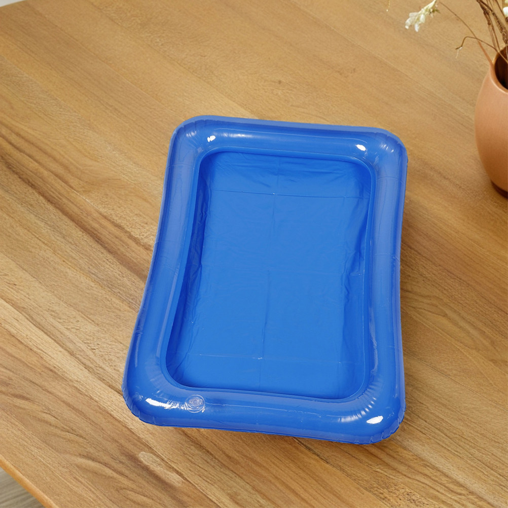 2Pcs Dollhouse Inflatable Pool - Kids Outdoor Doll House 评论和价格