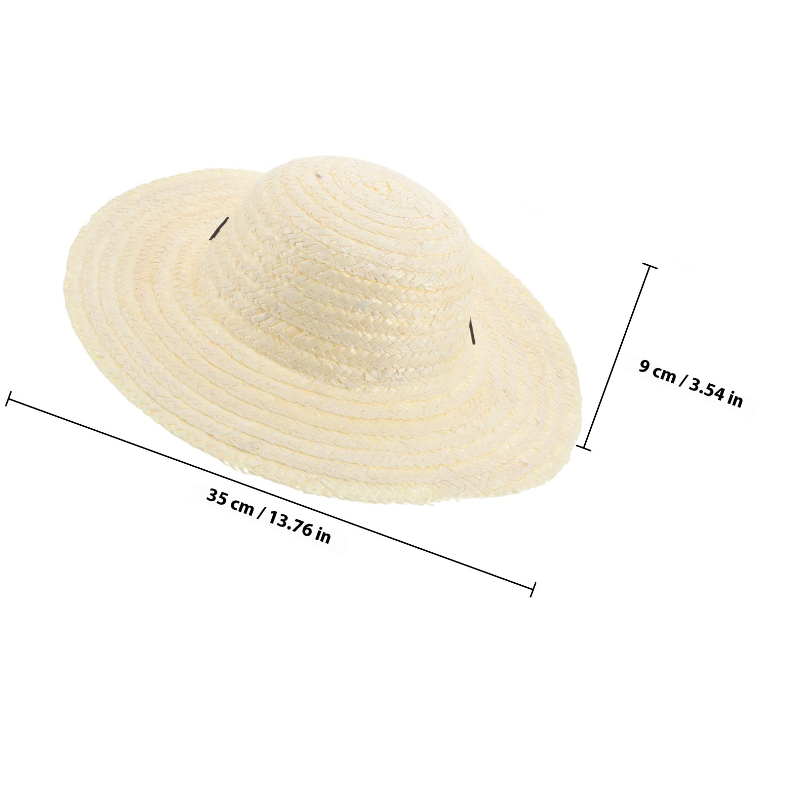 Wheat Straw Hat for Kid DIY Cr - Kids Outdoor Hat 评论和价格