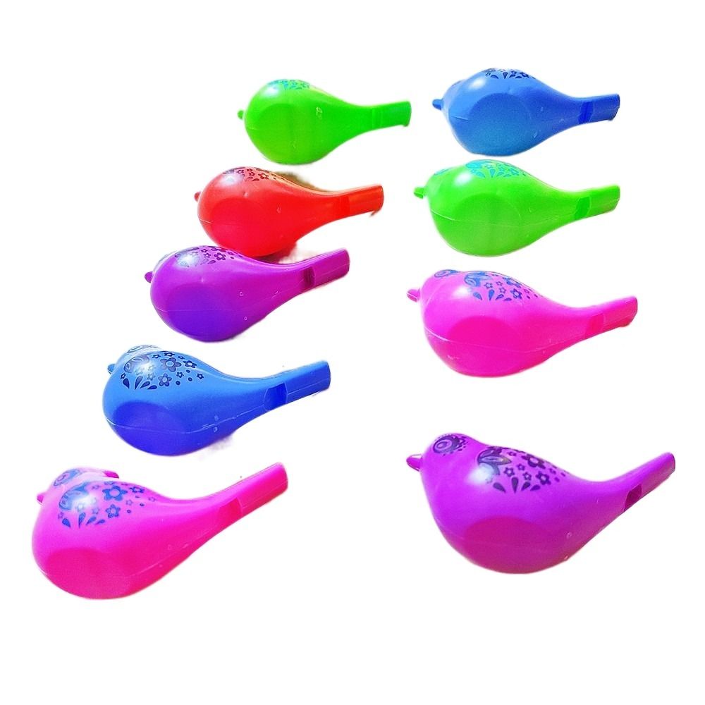 5PCS Colored Water Bird Whistl - Kids Outdoor Music 评论和价格