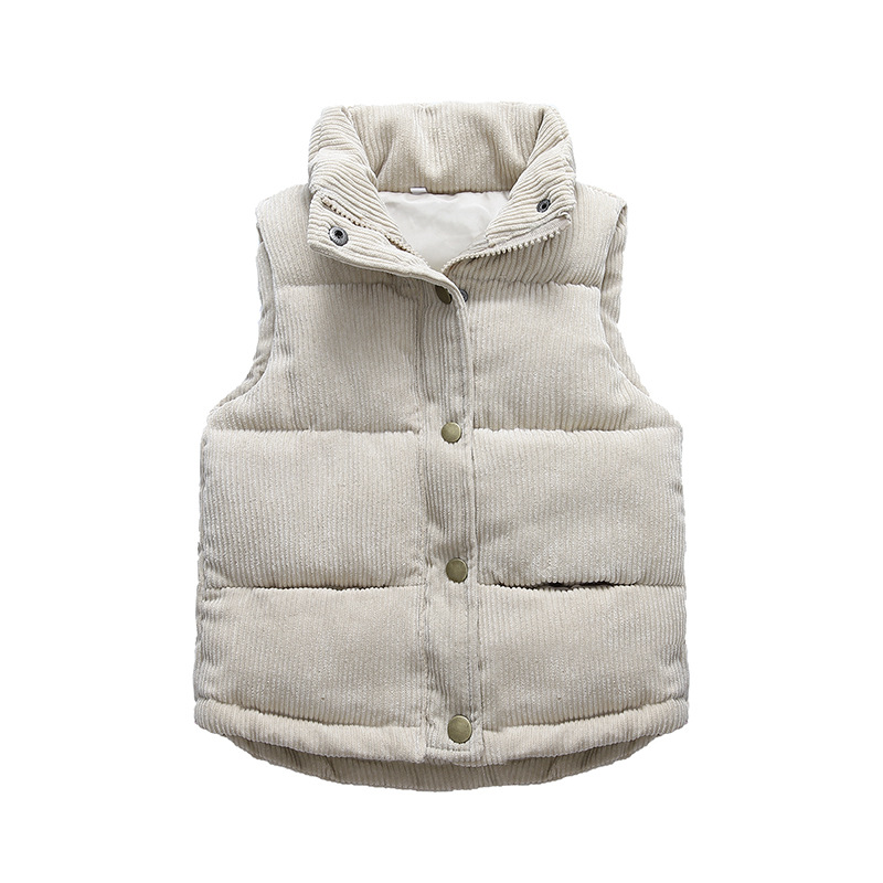 Kids Boys Girls Corduroy Vests - Kids Outdoor Jacket 评论和价格