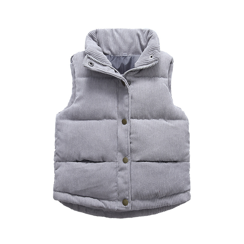 Kids Boys Girls Corduroy Vests - Kids Outdoor Jacket 评论和价格