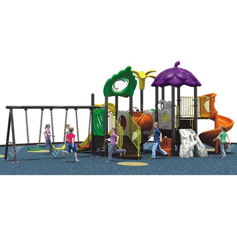 LLDPE Multi-Functional Kids Sl - Kids Outdoor Swing And Slide 评论和价格
