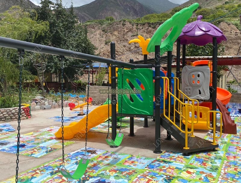 LLDPE Multi-Functional Kids Sl - Kids Outdoor Swing And Slide 评论和价格