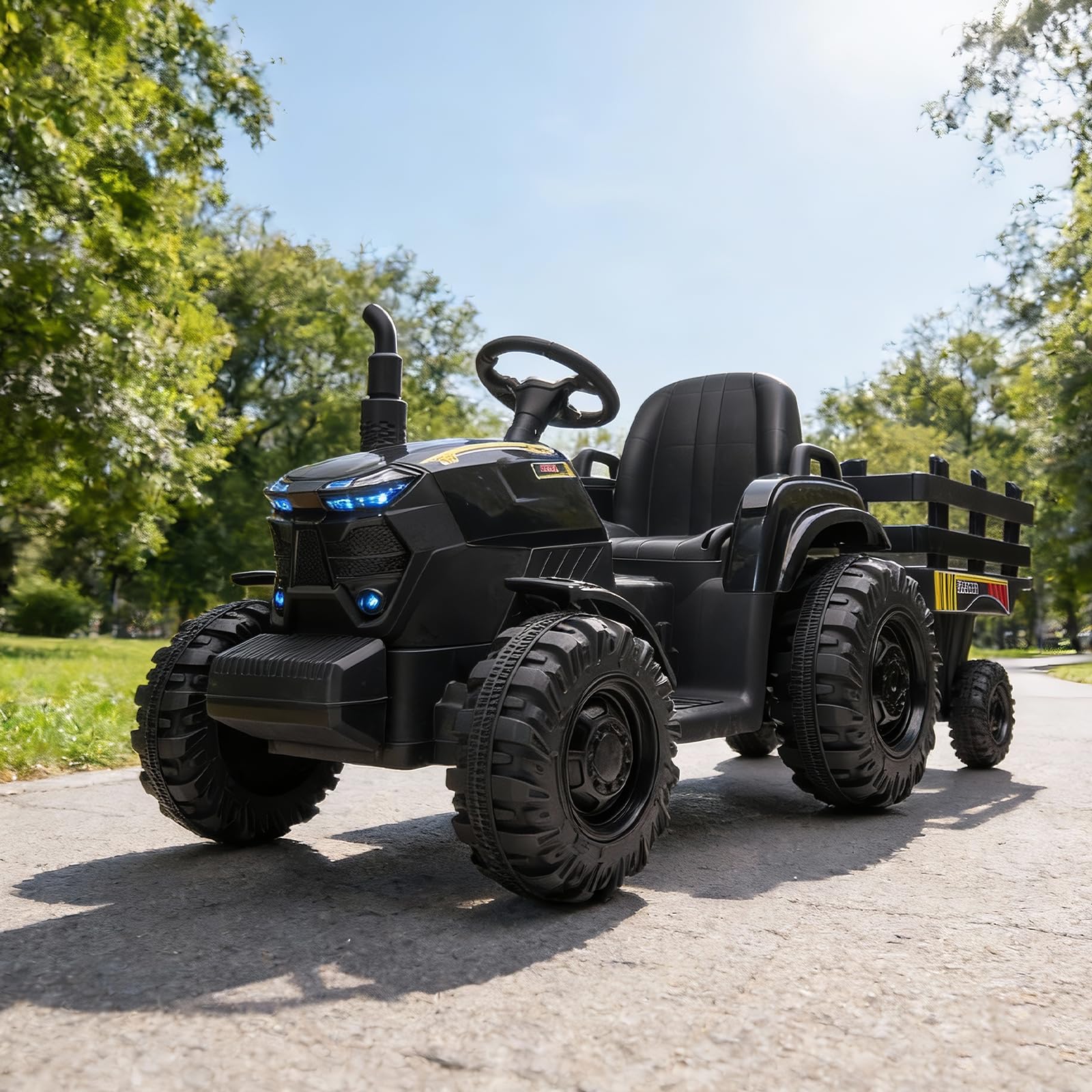 12V Kids Ride On Tractor With  - Kids Outdoor Music 评论和价格