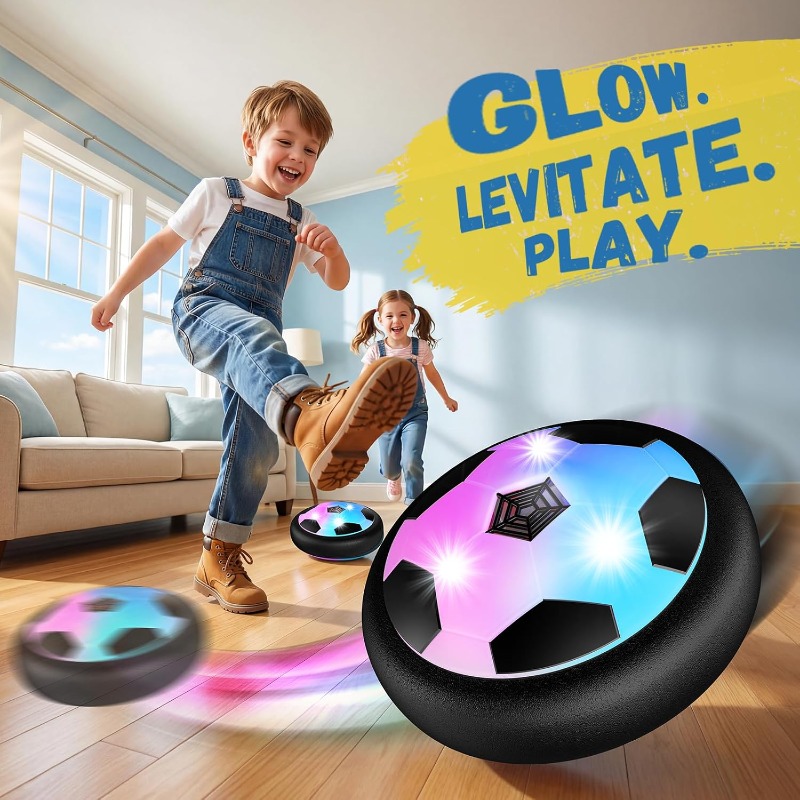 LED Hover Soccer Ball Air Powe - Kids Outdoor Music 评论和价格