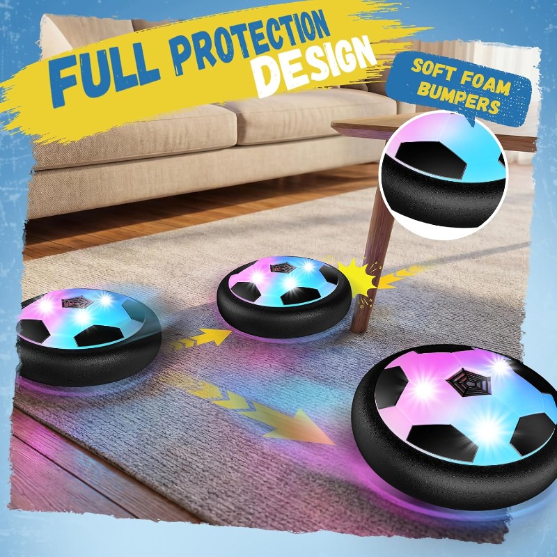 LED Hover Soccer Ball Air Powe - Kids Outdoor Music 评论和价格