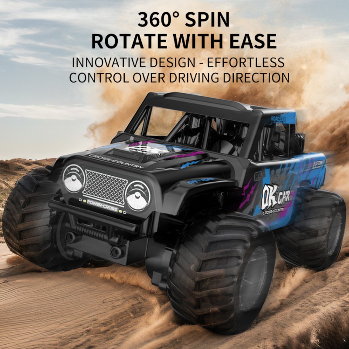 Amphibious RC Car 4WD Off-Road - Kids Outdoor Dirt Toys 评论和价格