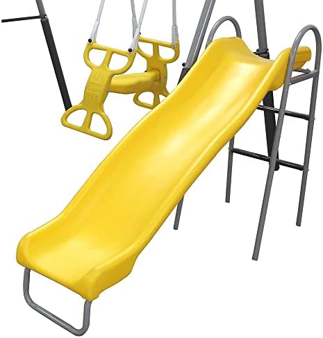 Sun Playground Metal A Fe Kids - Kids Outdoor Swing And Slide 评论和价格