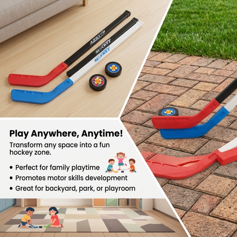 Plastic Toy Hockey Stick 72CM  - Kids Outdoor Hockey Sticks 评论和价格