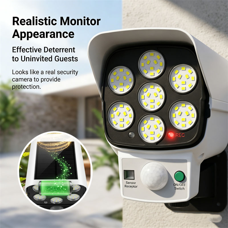 Solar Powered Dummy Security C - Balance Beam Outdoor 评论和价格