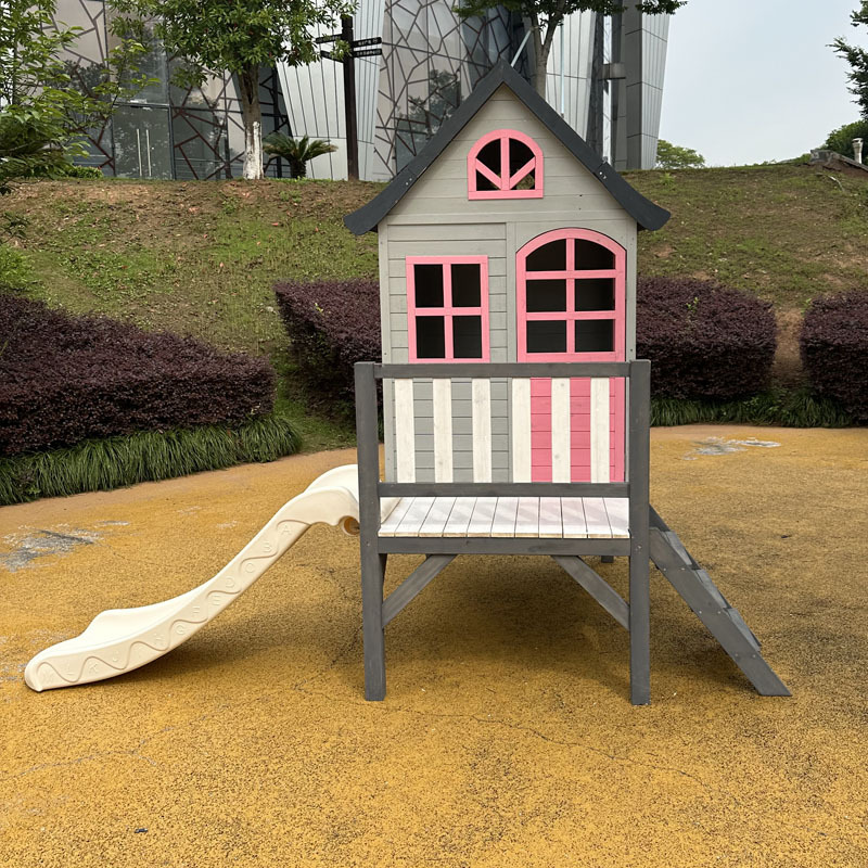 Kids log house, tree , outdoor - Kids Outdoor Doll House 评论和价格