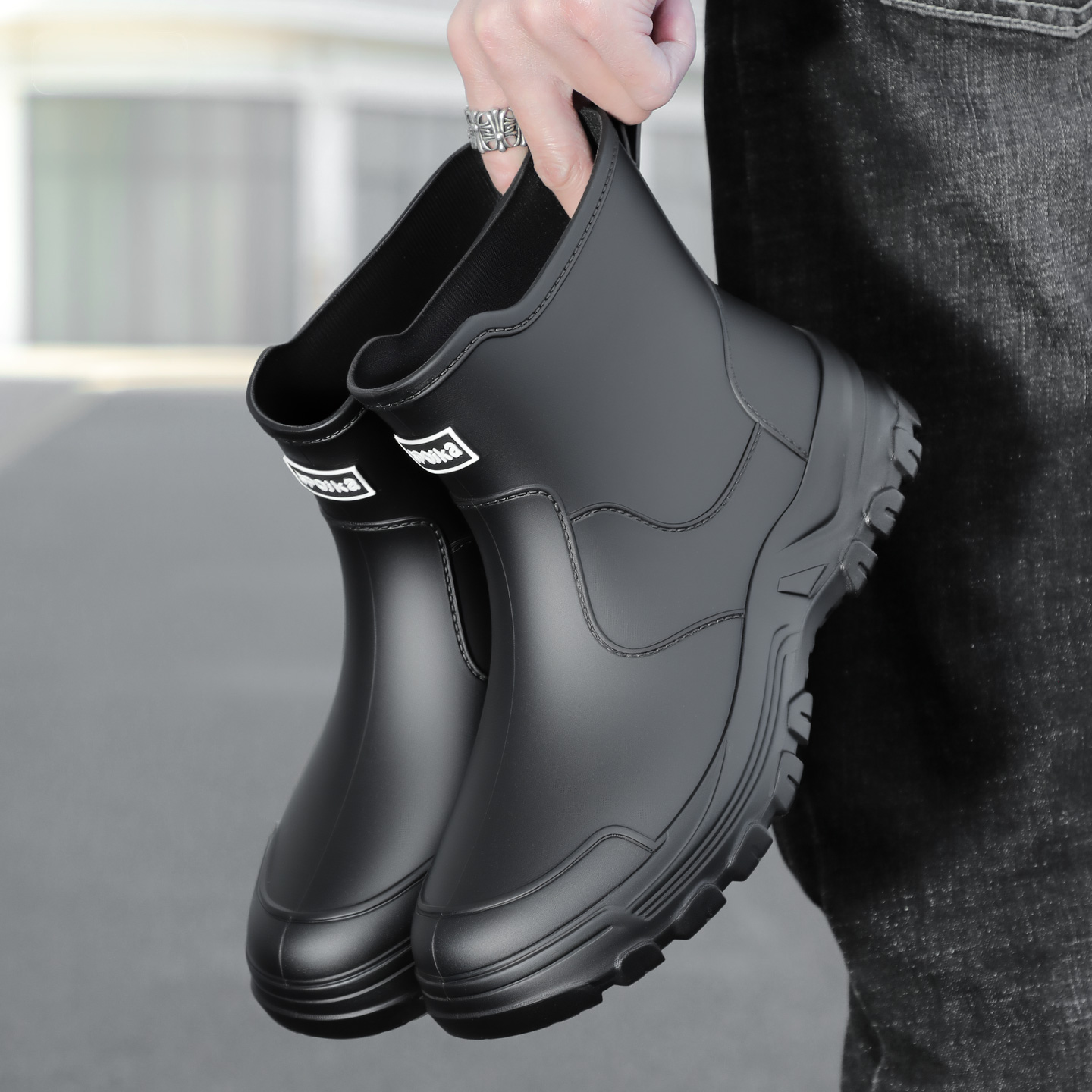 Fashionable new style men's mi - Kids Outdoor Boots 评论和价格