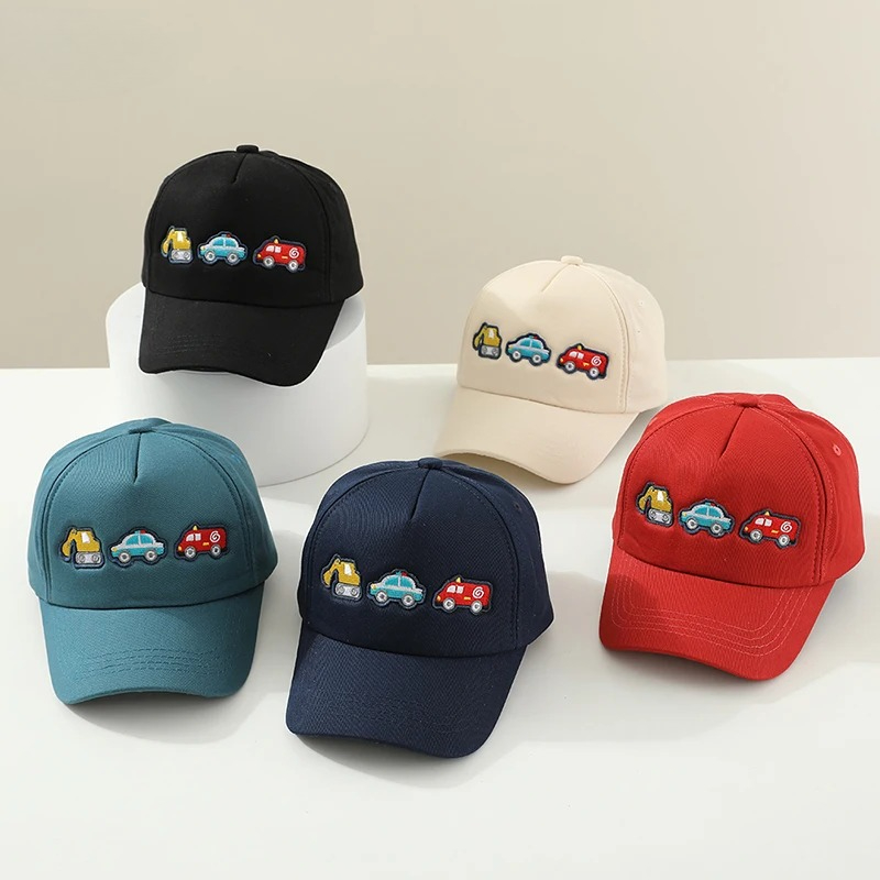 School Boy Baseball Hats Vehic - Kids Outdoor Hat 评论和价格