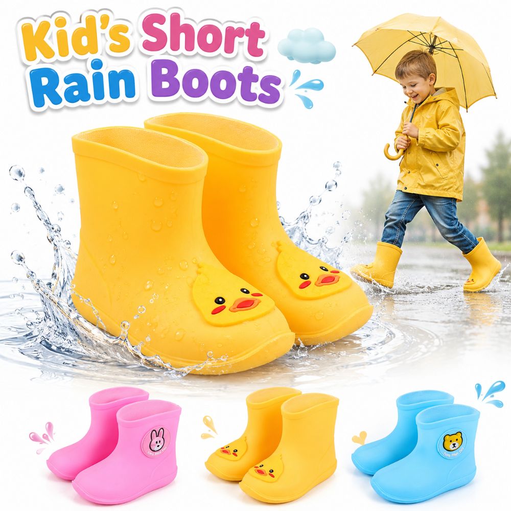 Non-slip Children's Short Rain - Kids Outdoor Boots 评论和价格