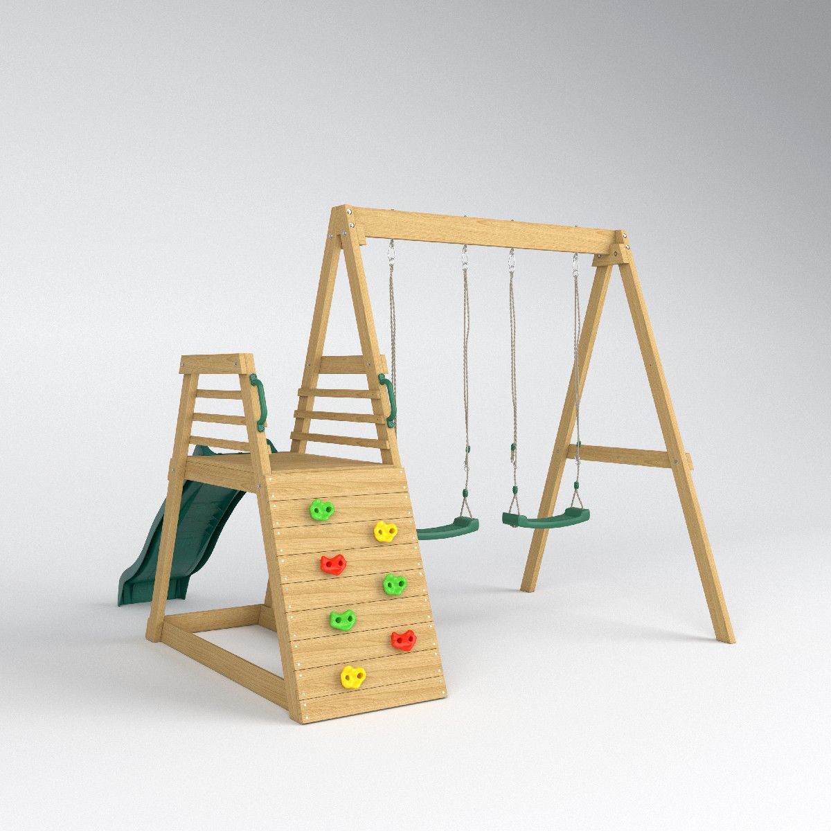 2026 Jungle Gym Slide Swing Ga - Kids Outdoor Swing And Slide 评论和价格