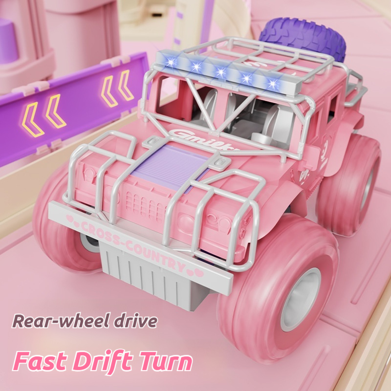 Super Large Pink RC Off-Road C - Kids Outdoor Dirt Toys 评论和价格
