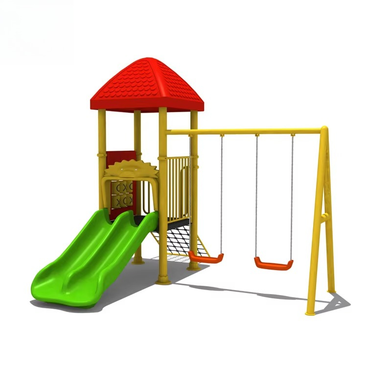 Steel Playground Equipment, Co - Kids Outdoor Swing And Slide 评论和价格