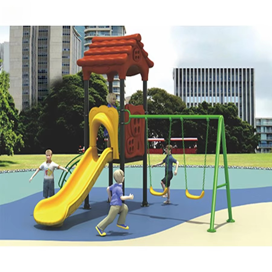 Steel Playground Equipment, Co - Kids Outdoor Swing And Slide 评论和价格