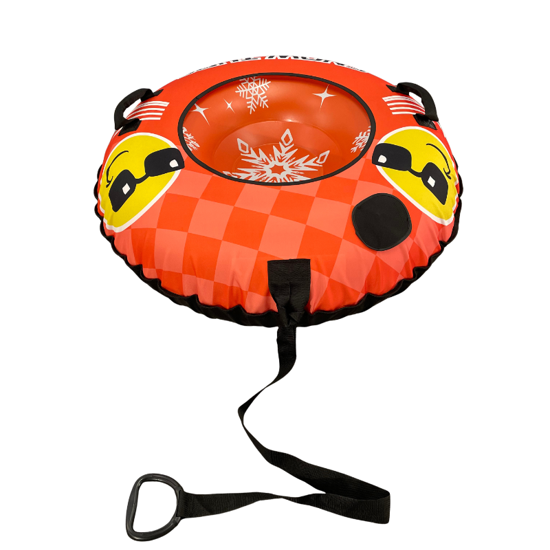 Inflatable Snow Tube Sled with - Kids Outdoor Fun 评论和价格