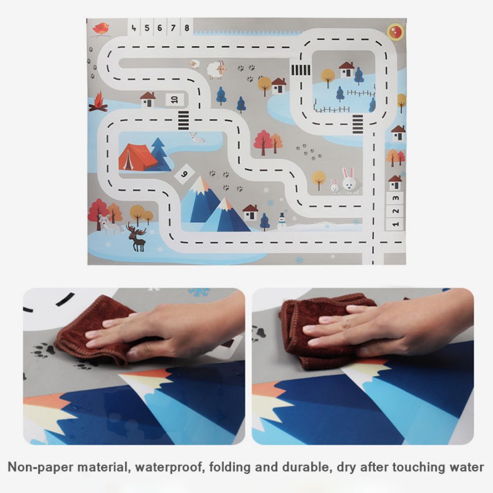 130*100CM Baby Play Mat City T - Kids Outdoor Music 评论和价格
